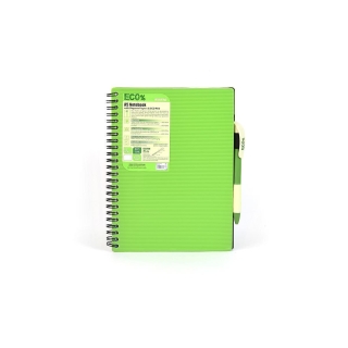 Kołonotatnik Mintra Eco Pen A5 - zielony