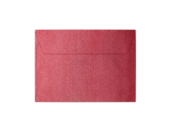 Koperta Ozdobna Galeria Papieru Pearl C6 - czerwona