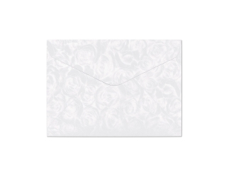 Koperta Ozdobna Galeria Papieru Róże C6 - biała
