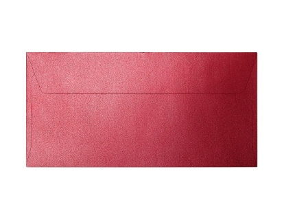 Koperta Ozdobna Galeria Papieru Pearl DL - czerwona