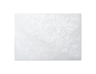 Koperta Ozdobna Galeria Papieru Róże C5 -  biała