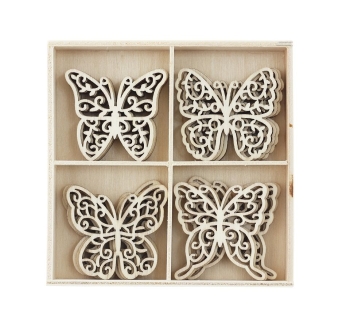 Ozdoby Drewniane Galeria Papieru - motyle