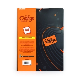 Teczka Mintra Orange 3 Flap Folder