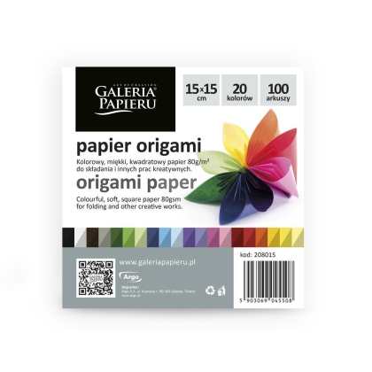 Papier do Origami Galeria Papieru - 15 x 15 cm